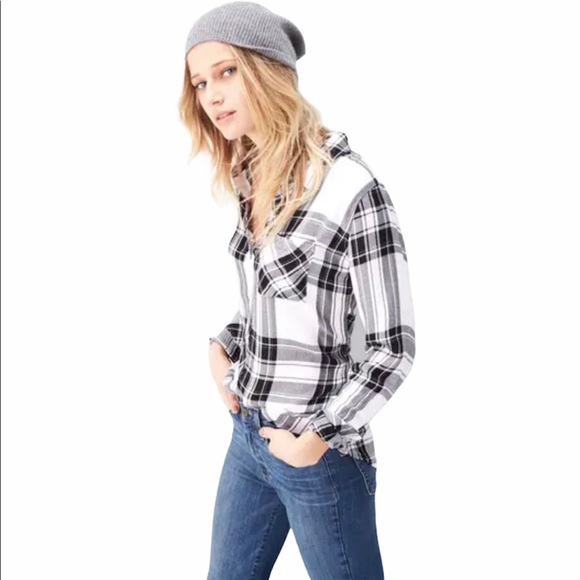 Rails Hunter Plaid Button Down Shirt - Picture 4 of 7